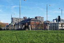 View of Basildon Town Centre buildings