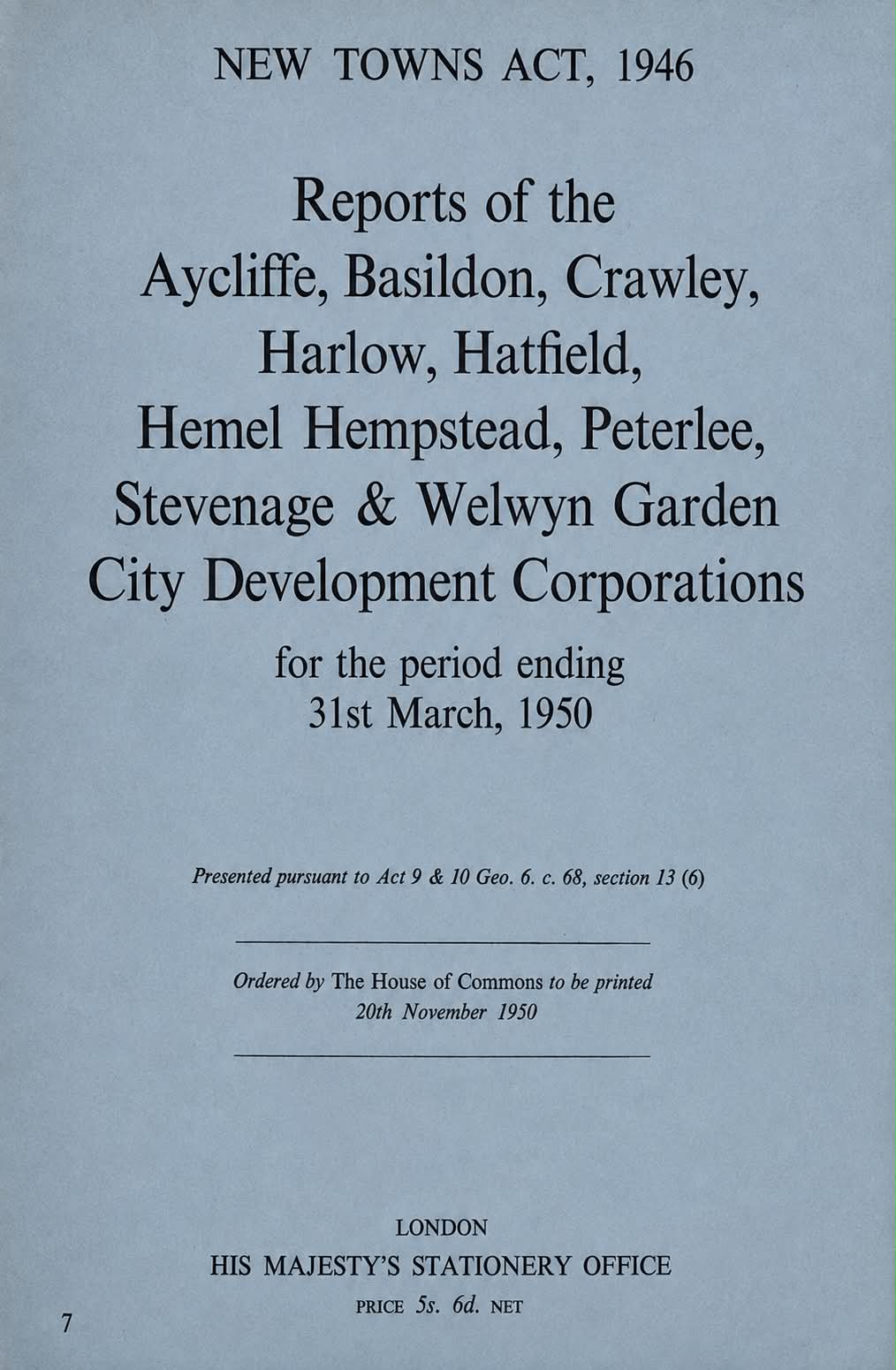 BDC Annual Report 1950