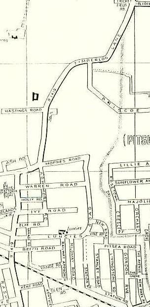 Former properties in Basildon.