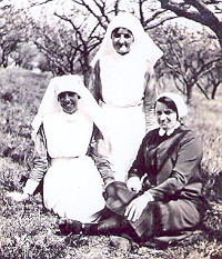 The Sanatorium Matron and her nursing sisters © Basildon History Online
