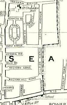 Former properties in Pitsea area.