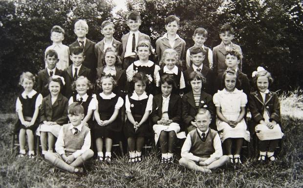 St. Margaret's School class photograph.